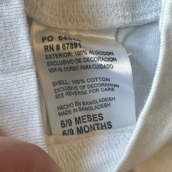 Mixture of baby short sleeve onesies— set of five! - Picture 2 of 12